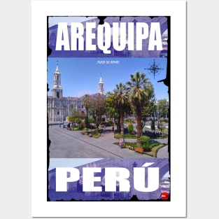 PLAZA DE ARMAS AREQUIPA PERU Posters and Art